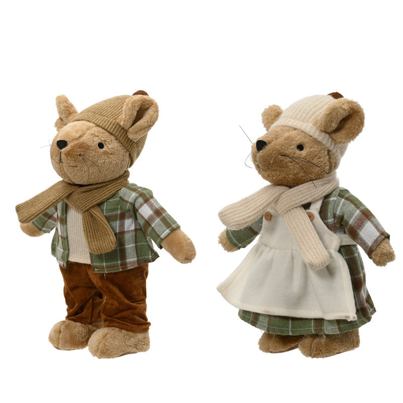 Decoris Country Cottage Mouse (Assorted Designs)