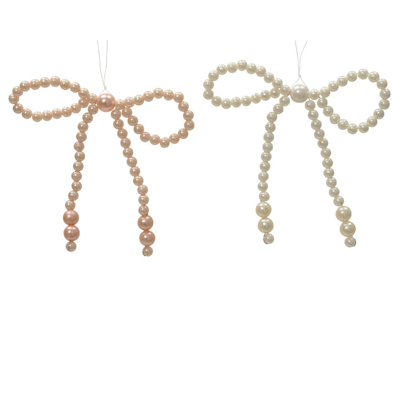 Decoris Dainty Pearl Bow Hanger (Assorted Designs)