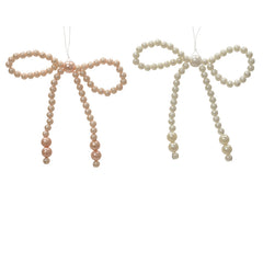 Decoris Dainty Pearl Bow Hanger (Assorted Designs)