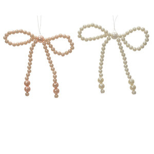Decoris Dainty Pearl Bow Hanger (Assorted Designs)