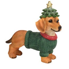 Decoris Deck-the-Doggy Dachshund