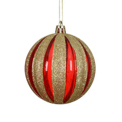 Decoris Gilded Garnet Bauble