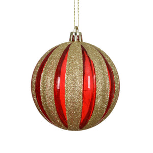 Decoris Gilded Garnet Bauble