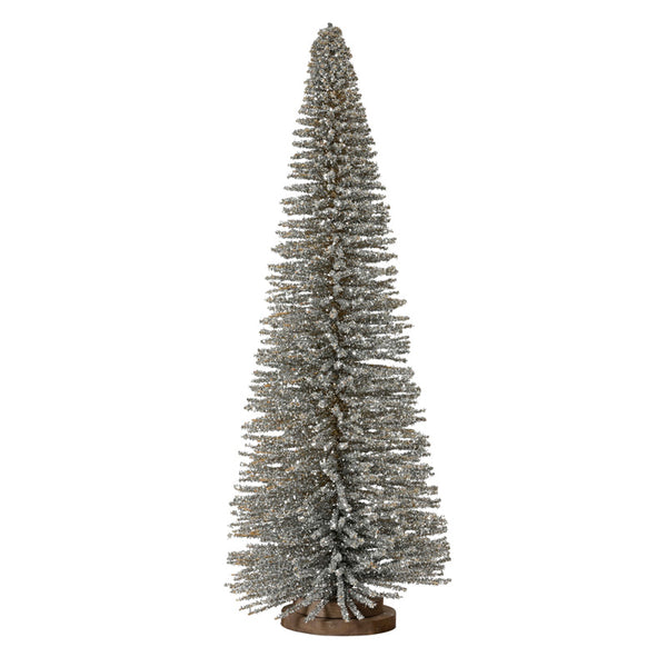 Decoris Glitter Bristle Tree