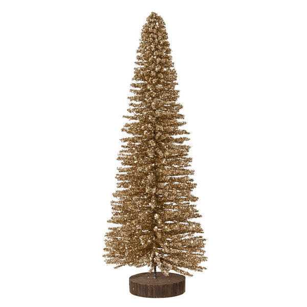 Decoris Glitter Bristle Tree