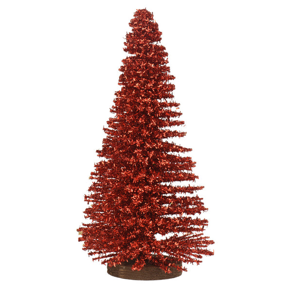 Decoris Glitter Bristle Tree