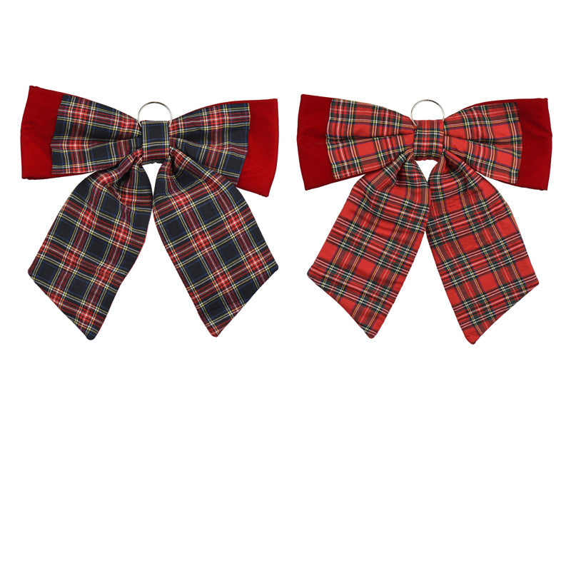 Decoris Highland Plaid Bow (Assorted Designs)