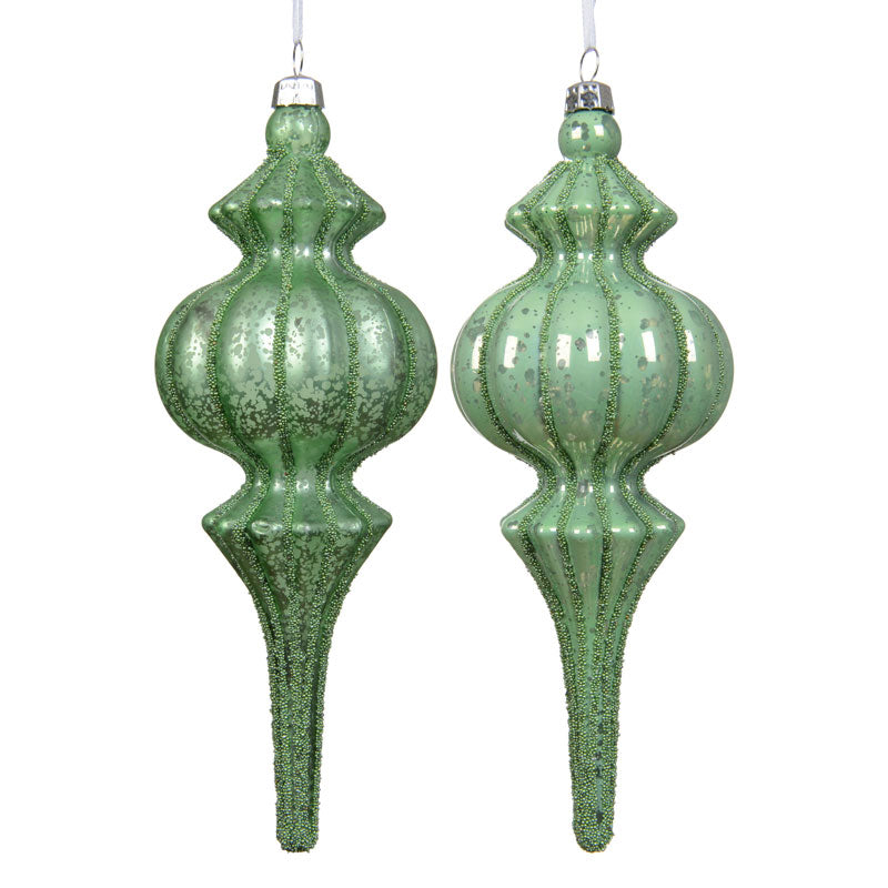 Decoris Vintage Spire Hanging Ornament (Assorted Designs)