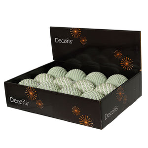 Decoris Icing Mint Rope Bauble (Assorted Designs)