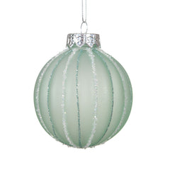 Decoris Icing Mint Shatterproof Bauble
