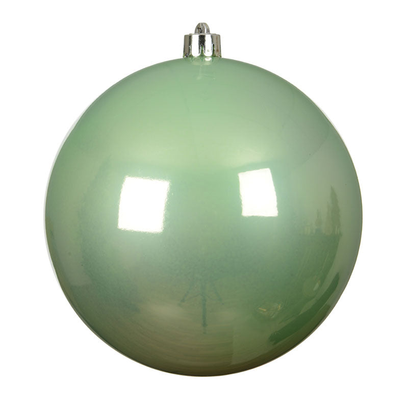 Decoris Large Shatterproof Bauble in Icing Mint