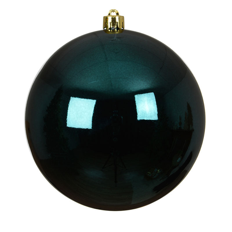 Decoris Large Shatterproof Bauble in Emerald