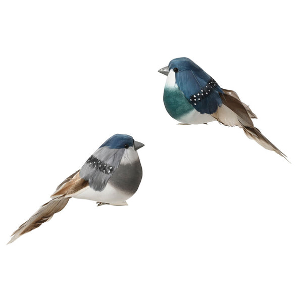 Decoris Midnight Meadow Bird Clip (Assorted Designs)