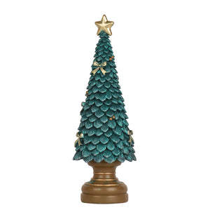 Decoris Moonlit Glacier Polyresin Tree