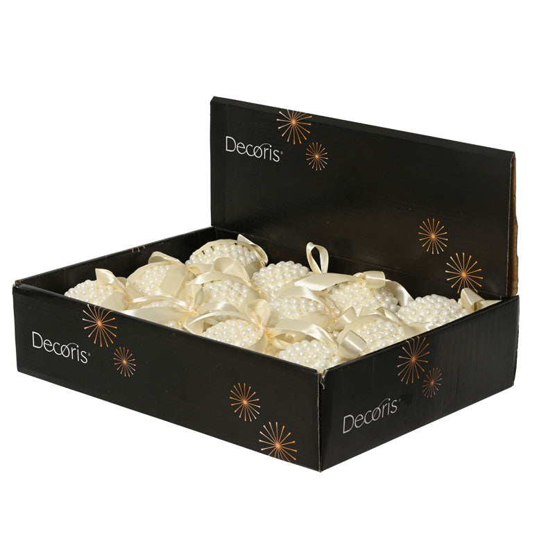 Decoris Pearl Glow Foam Bauble