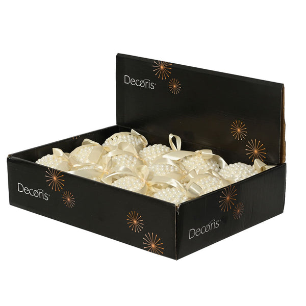 Decoris Pearl Glow Foam Bauble