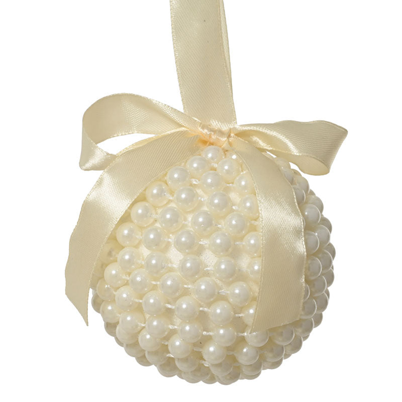 Decoris Pearl Glow Foam Bauble