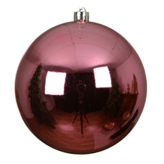 Decoris Large Shatterproof Bauble in Pink Blossom