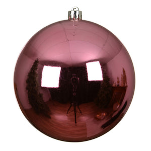 Decoris Large Shatterproof Bauble in Pink Blossom