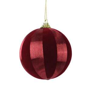 Decoris Royal Ruby Foam Bauble