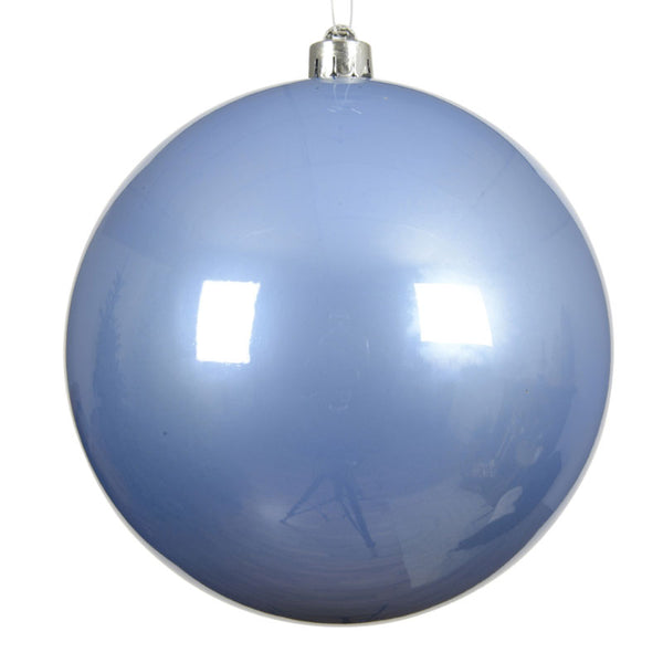 Decoris Large Shatterproof Bauble in Sky Blue