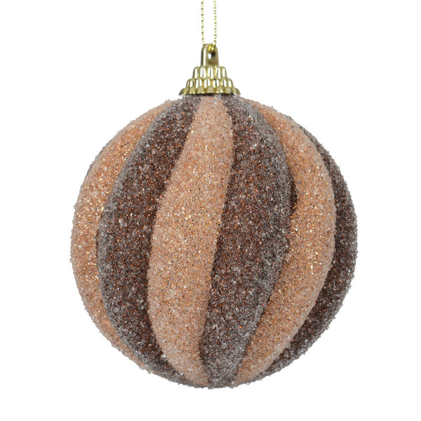Decoris Spiced Cocoa Foam Bauble