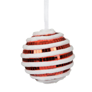 Decoris Tile Swirl Foam Bauble