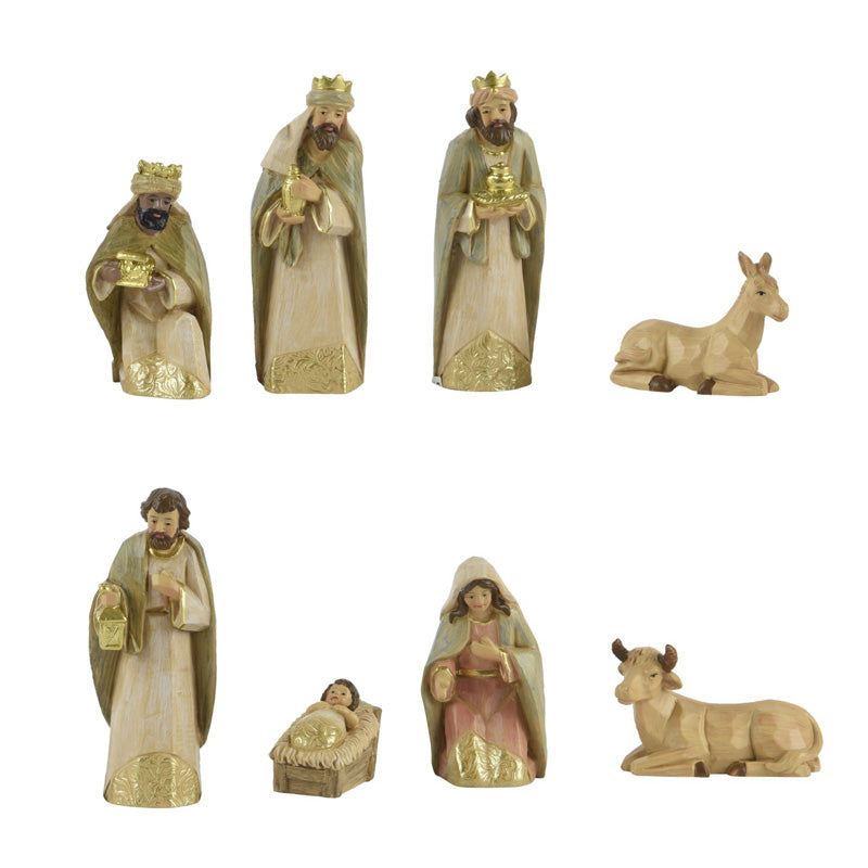 Decoris Timeless Nativity (Set of 8)