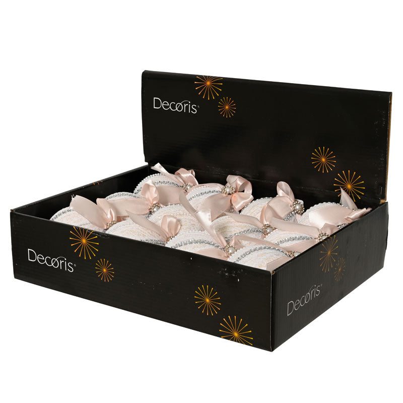 Decoris Vintage Veil Foam Bauble