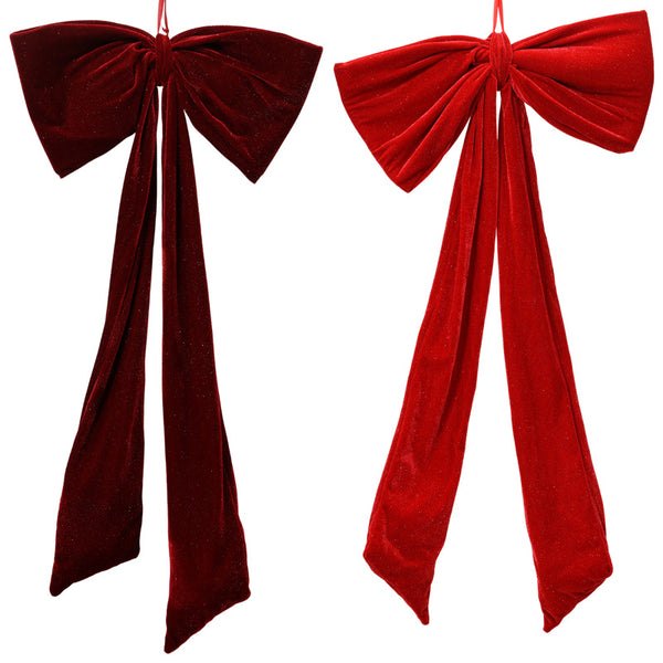 Decoris Ever-After Velvet Bow (Assorted Designs)