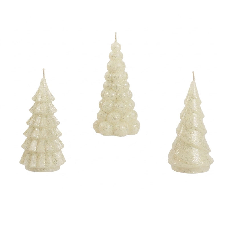 Decoris Snowy Spruce Candle (Assorted Designs)