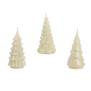Decoris Snowy Spruce Candle (Assorted Designs)
