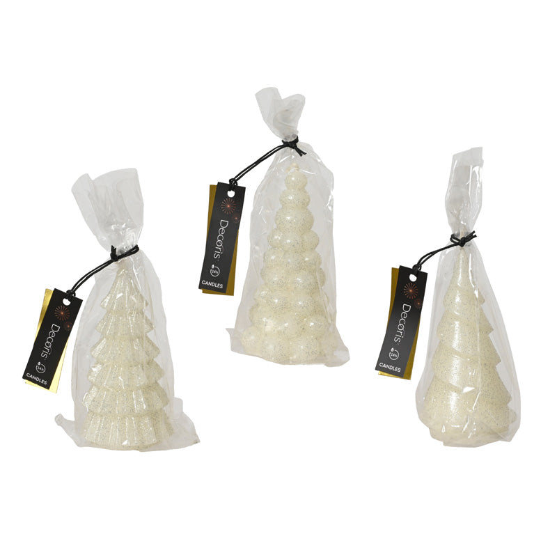 Decoris Snowy Spruce Candle (Assorted Designs)