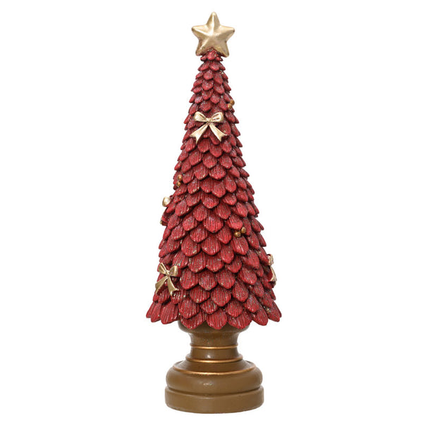 Decoris Winter Berry Polyresin Tree