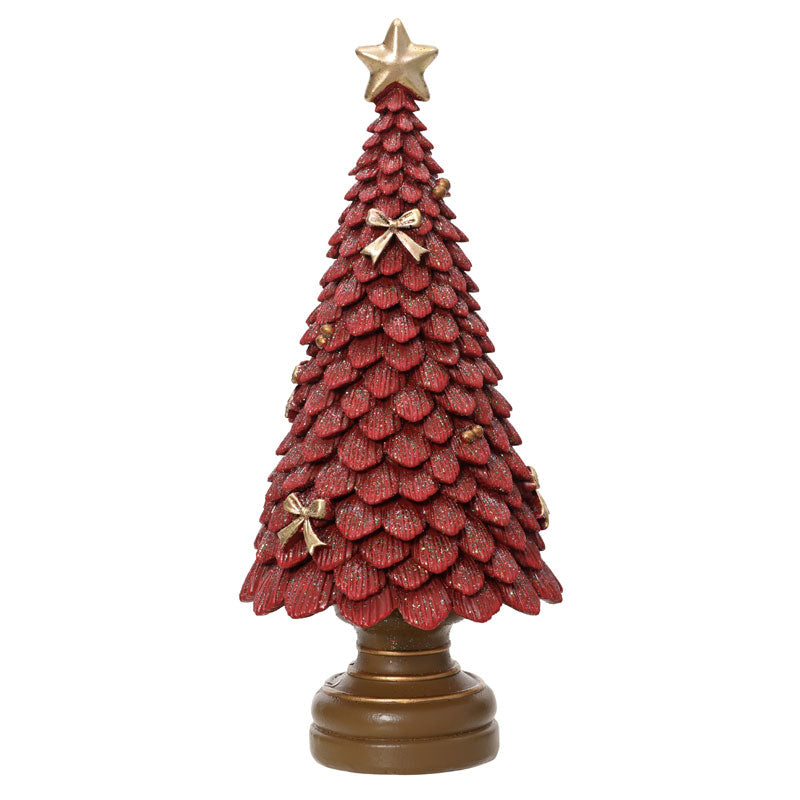 Decoris Winter Berry Polyresin Tree