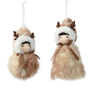 Decoris Winter Fawn Sprite (Assorted Designs)