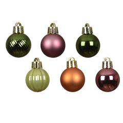 Decoris Warm Wishes Baubles (Pack of 34)