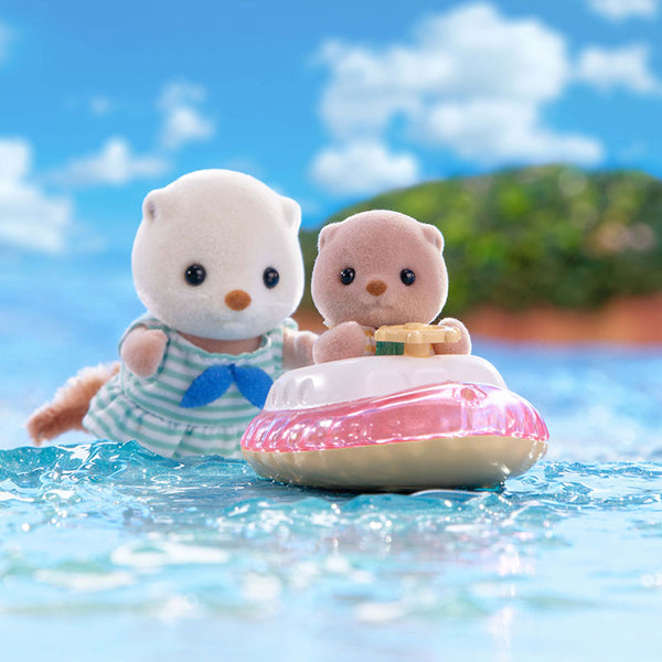 Sylvanian Families Sea Otter Sisters - Splashy Snorkel Set image 7