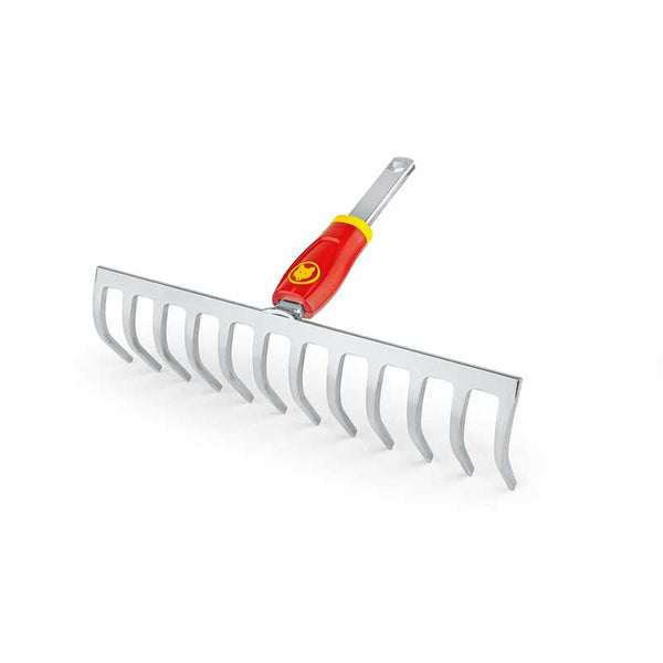 Wolf Garten multi-change Dutch Hoe, Soil Rake & Large Aluminium Handle Set image 2