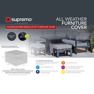 Supremo Cover for Aluminium Mini Modular Set, 215cm x 215cm image 1
