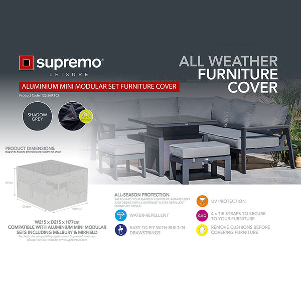 Supremo Cover for Aluminium Mini Modular Set, 215cm x 215cm image 1