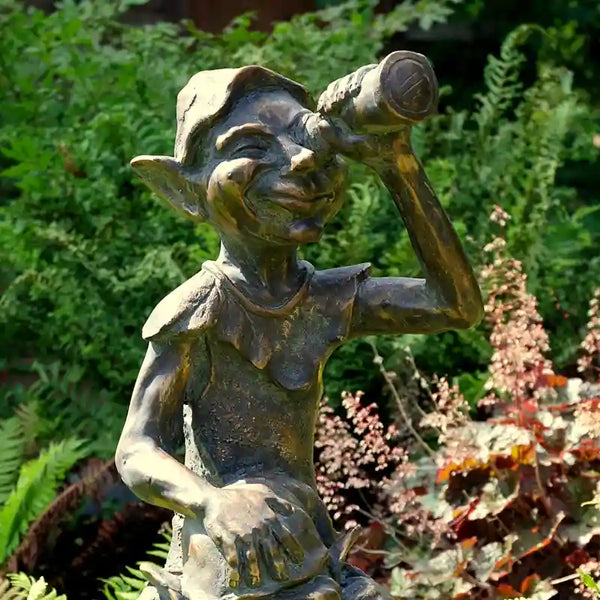 Home & Garden UK Pixie on Shoulders Garden Statue image 1
