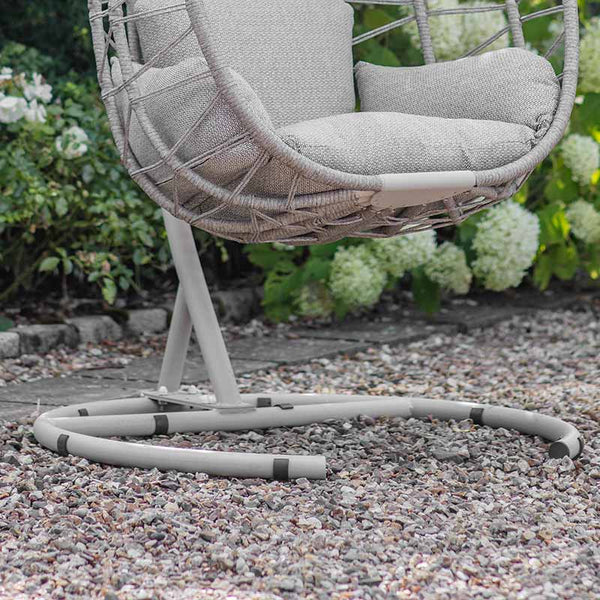 Bramblecrest Santiago Folding Hanging Egg Chair in Mocha image 3