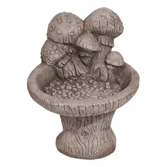 Willowstone Mushroom Bird Bath image 0