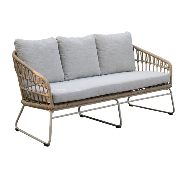 Orchard Life Juniper Garden Lounge Set in Beige with Coffee Table Duo (Seats 5) image 7