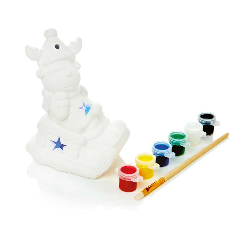 Premier Paint Your Own Lit Reindeer image 0