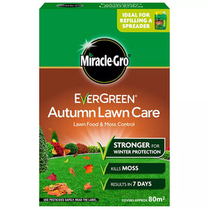 Miracle-Gro Evergreen Autumn Lawn Care Food & Moss Control - 80sq.m Refill Carton image