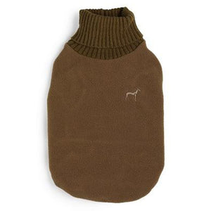 House of Paws Fleece and Knit Dog Jumper image 1