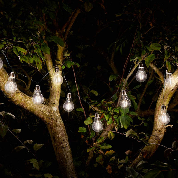 Smart Garden Eureka! Lightbulb Solar String Lights (10 bulbs) image 0