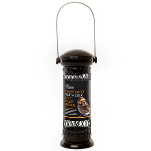Tom Chambers Heavy Duty Flick 'n' Click Suet Pellet Feeder image 0